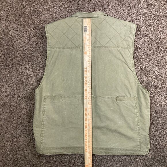 Trail Designs Vest Mens L Brown Tactical Hunting Fishing Shooting Cargo Utility - Picture 7 of 8